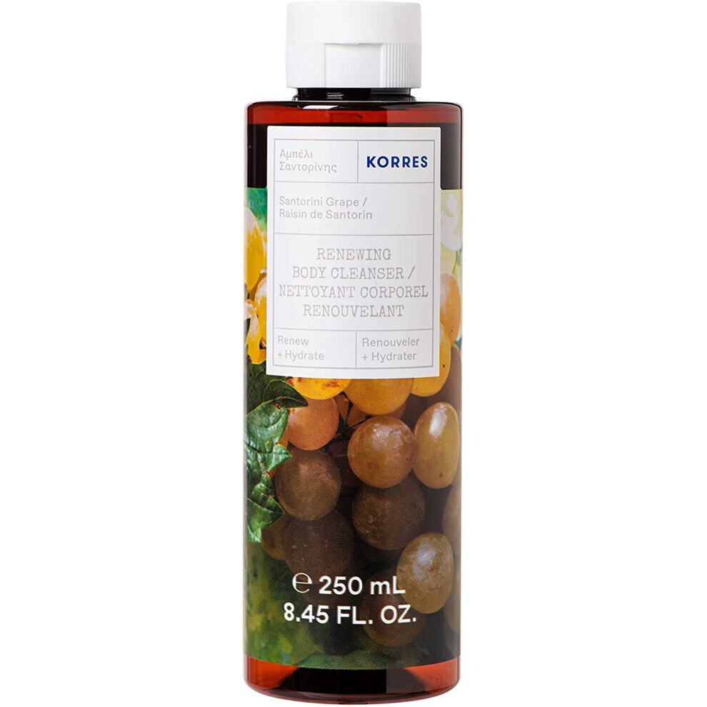 KORRES Santorini Grape Renewing Body Cleanser