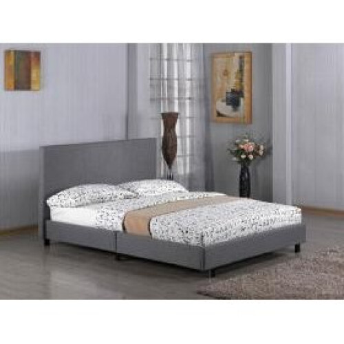 (Fusion Fabric 4 Foot Bed Grey) Fusion Fabric Bed Grey