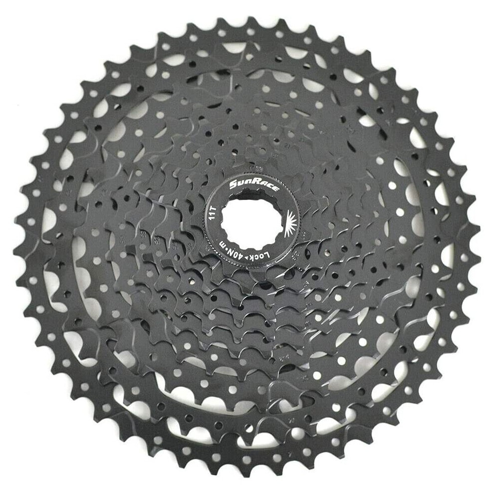 Photos - Cassette Sunrace Wide CSMS3 Ratio  11-46T, 10 Speed, Black, ST1879-N 