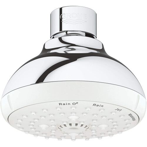 Grohe Grohe Tempesta 100 | Shower Head | 4 Jet Types | Chrome | 27606001