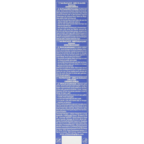 Schwarzkopf SCHWARZKOPF IG Vario Blond Cool Lift 60 1