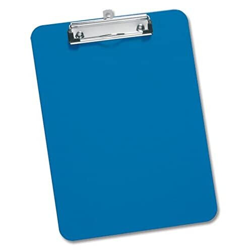 5 Star Office 5 Star Clipboard Plastic Durable with Rounded Corners A4 Blue