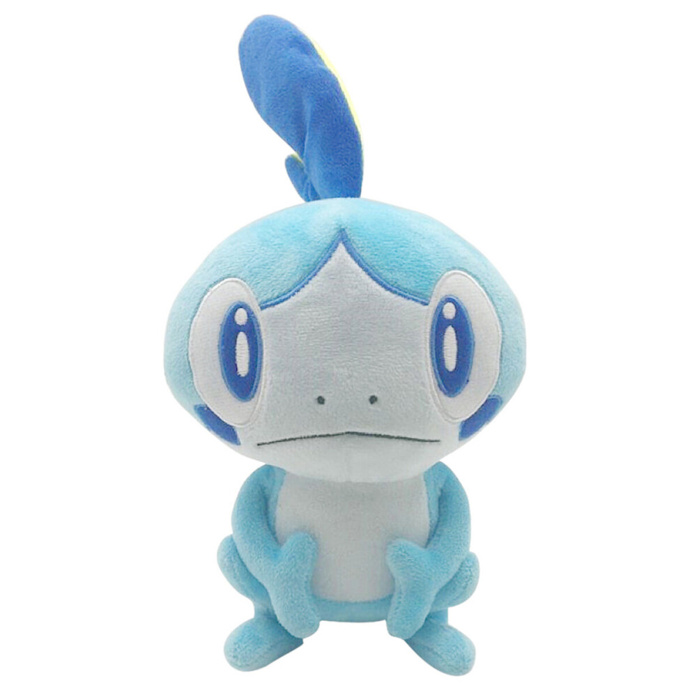(Sobble) Pokemon Sword and Shield Sobble Plush Doll Toy Game Scorbunny Grookey Sirfetch'd Poke Kids Gift Pocket Monster Toy