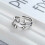925 Sterling Silver Bead Ring Stress Relieving for Anxiety Transfer Bead Ring 5