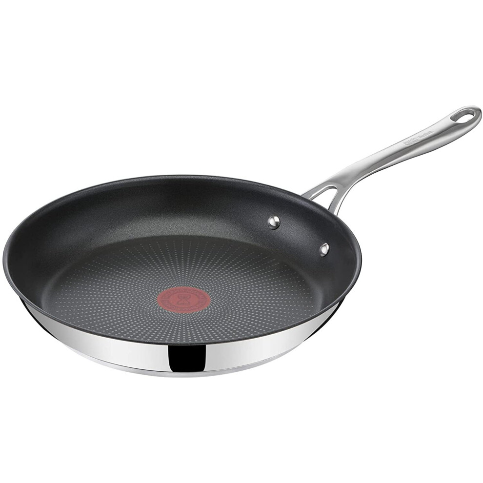 Tefal Jamie Oliver Cook's Direct On Frying Pan E30406 | 28 cm | Suitable for induction | Dishwasher safe | Long-lasting non-stick coating | Thermal