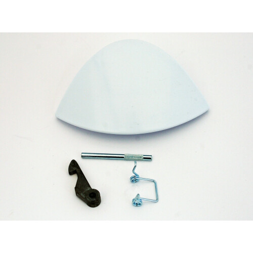 Indesit GENUINE INDESIT EVO WHITE PLASTIC DOOR HANDLE KIT 2