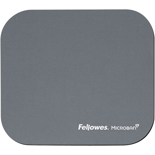 Fellowes Fellowes Mouse Pad with Microban Antibacterial Protection - Silver