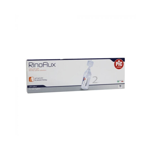 Pic Rinoflux Sterile Saline Solution 2 mL 10's