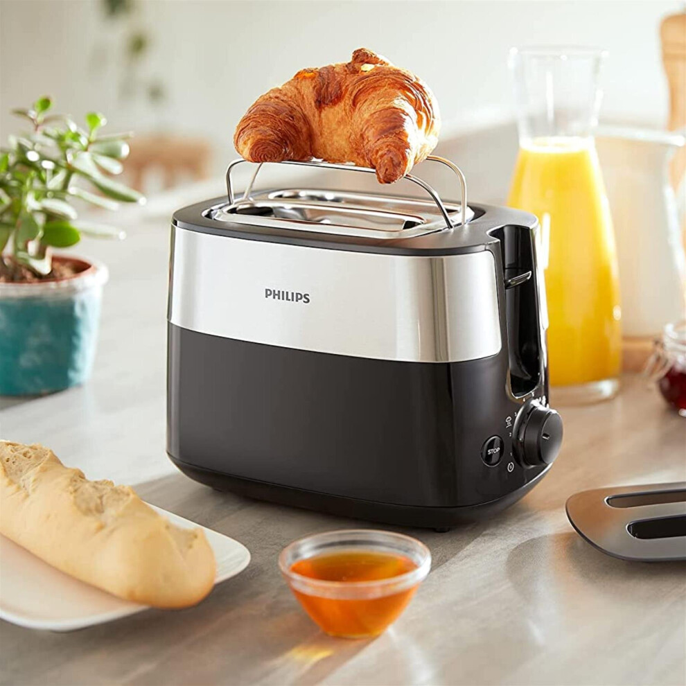 philips-daily-collection-2-slice-toaster--8-settings--reheat-defrost