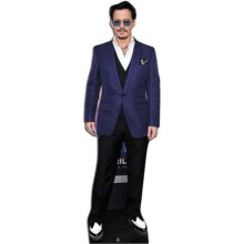 Star Cutouts Ltd CS621 Star Johnny Depp Lifesize Cardboard Cutout 186cm Tall, Multicolour