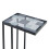 LIVIVO C-Shaped Sofa Side Table Coffee Laptop End Table Living Room Snack Desk Storage 13