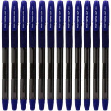 Pilot BPS - GP Grip Ballpoint 1.2 mm Tip (Pack of 12) - Blue