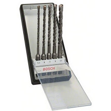 Bosch 2607019929 SDS Plus-5 Robust Masonry Drill Bit Set, 5.5mm/10mm, 5 Pcs