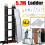 5.7M 14 in 1 Multi-Purpose Aluminium Folding Ladder w/2 Platform 1