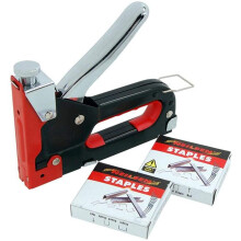 NEILSEN TOOLS Neilsen CT1609 Heavy Duty Staple Gun Stapler Upholstery Wood, Orange and Black, 1 Pack/S