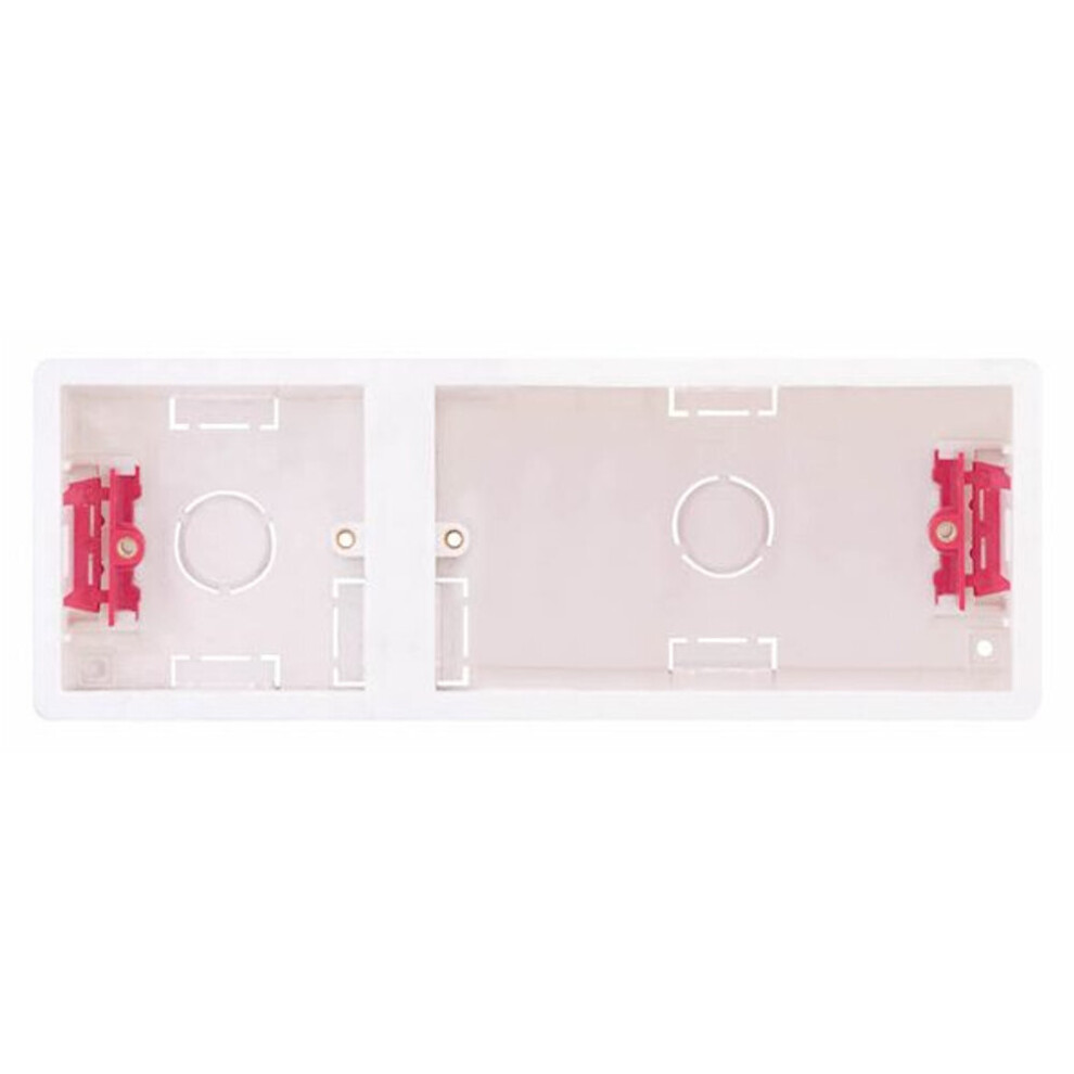 Selectric Lg8699 Dry Lining Box 35Mm Deep Dual 1 Gang And 2 Gang 5025117997284