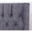 (Genesis Linen King Size Bed Dark Grey) Genesis Linen  Dark Grey 2