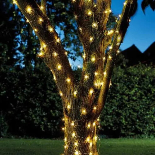 Smart Garden Products Smart Garden Solar Powered Firefly Wire Lights 200 LEDs - Warm White 2