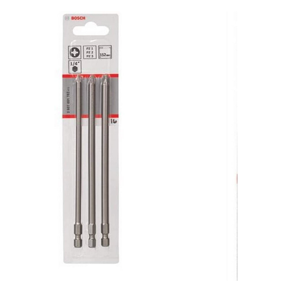 Bosch 2607001762 Screwdriver Bit, Pz, 152Mm Length