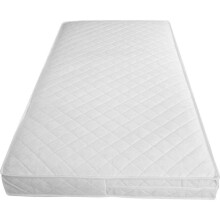 Baby Mattress Cot Crib Anti Allergy Breathable Quilted Fiber Size (89x43cm)