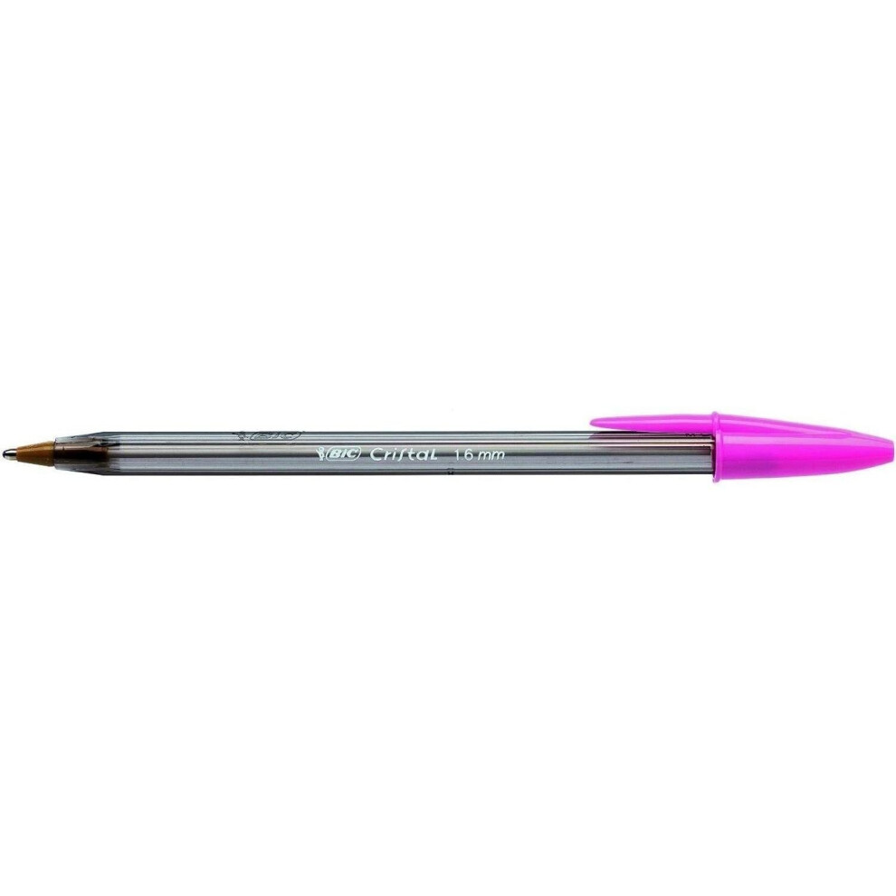 Bic Cristal Fun Ball PenÂ âÂ Pink