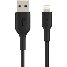 Belkin Lightning Cable (Boost Charge Lightning to USB Cable for iPhone, iPad, AirPods) MFi-Certified iPhone Charging Cable (Black, 3m)