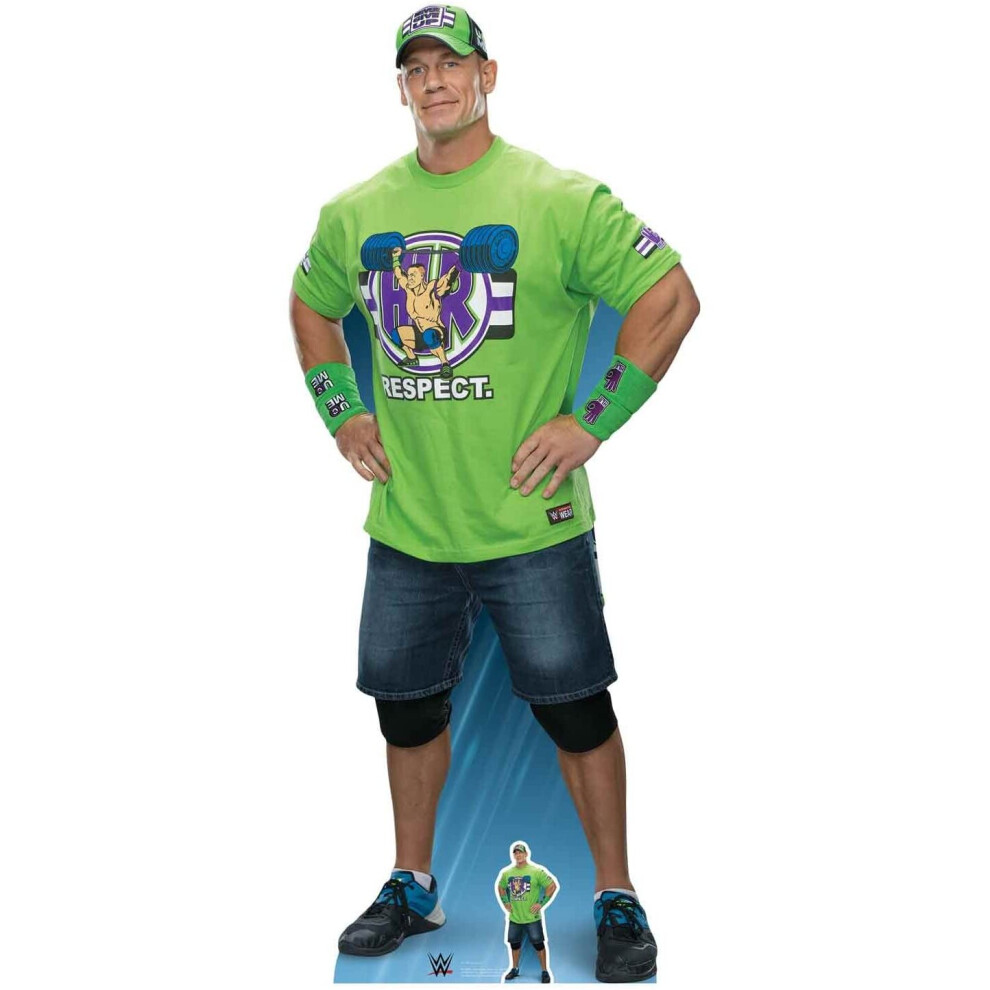 STAR CUTOUTS LTD SC1129 Official WWE If You Can Dream It, Do It' John Cena Hands On Hips, Cardboard, multicolour, 184 x 77 x 184 cm