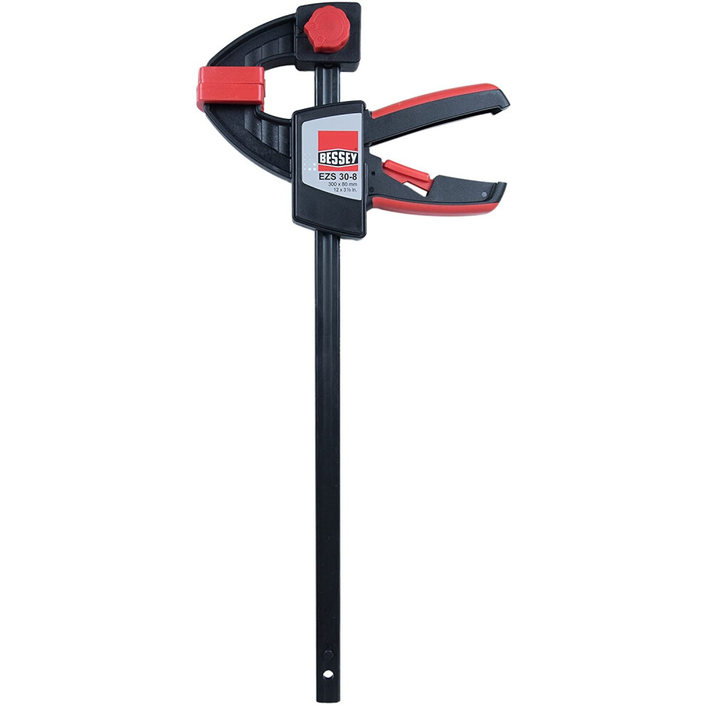 Bessey Ezs30-8 Ezs One-Handed Clamp, Multi-Colour, 300/80 Mm