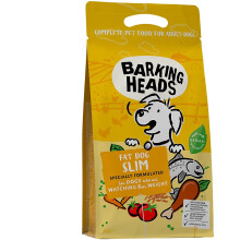 Barking Heads Low-Calorie Dry Dog Food - Fat Dog Slim - 100% Natural, Free-Run Chicken with No Artificial Flavours, Low Fat Recipe, Good for Joint