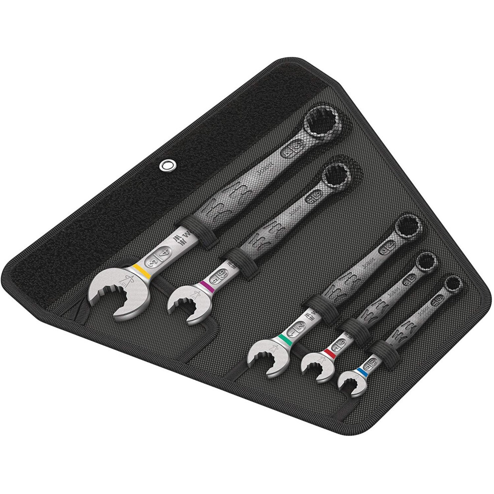 Wera 05020240001 6003 Joker 5 Imperial Set 1 combination wrench set, Imperial, 5 pieces