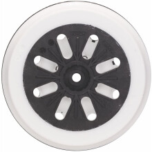 Bosch Professional 2608601185 Sanding pad Medium-Hard, 150 mm, Black/White