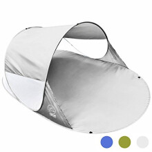 Goods & Gadgets CANYON CRUISE Beach Shell Pop Up Beach Tent Windbreak on the Beach Throw Tent Lightning Quick Self-Pitching Awning Outdoor Tent A