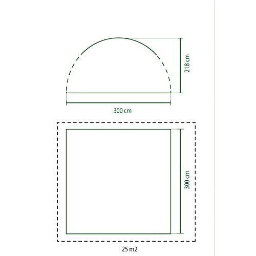 Coleman Tente de réception - Coleman - Pro Medium - 3 x 3 m - Gris - Imperméabilité < 1500 mm 1