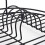 simplywire - Circular Dish Drainer - Round Sink Drying Rack - Black 5