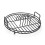 simplywire - Circular Dish Drainer - Round Sink Drying Rack - Black 2