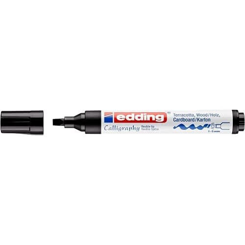 Edding Creative Calligraphy Marker 1455 Black 5 mm 1