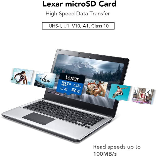 Lexar Lexar High-Performance 633x 32GB MicroSDHC UHS-I Card 2