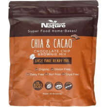 CREATIVE NATURE Chia And Cacao Chocolate Chip Brownie Mix 400g (PACK OF 1)