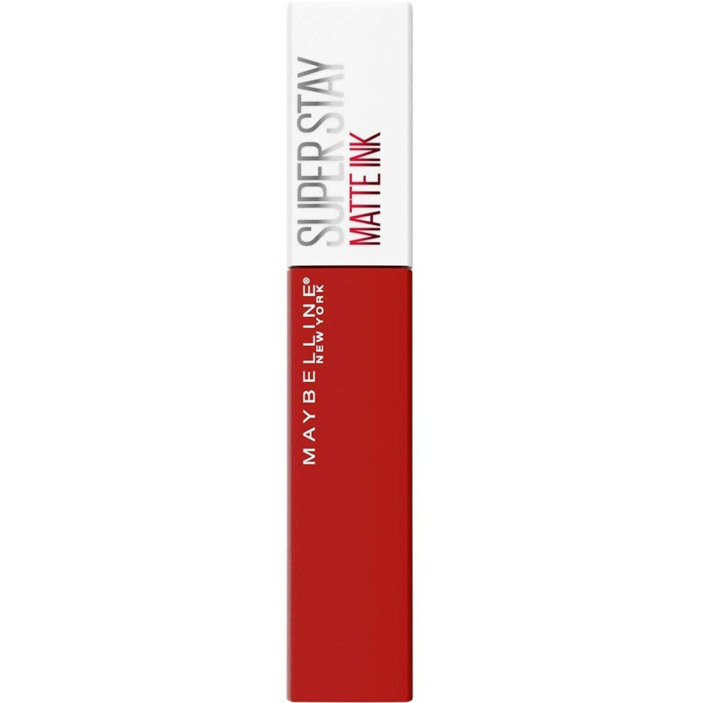 Maybelline New York Superstay Matte Ink Orange Red Liquid Lipstick, 330 Innovator, 1 count