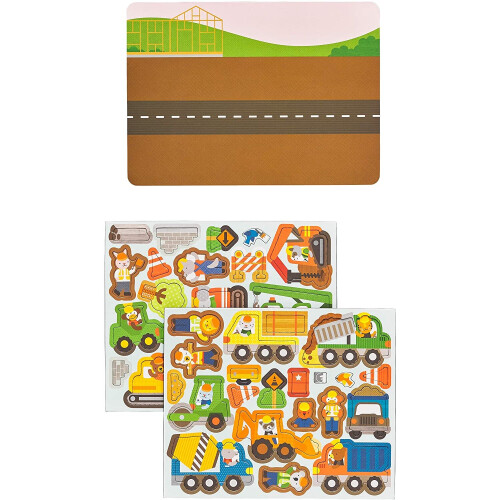 Construction Magnetic Play Scene, PTC335 2