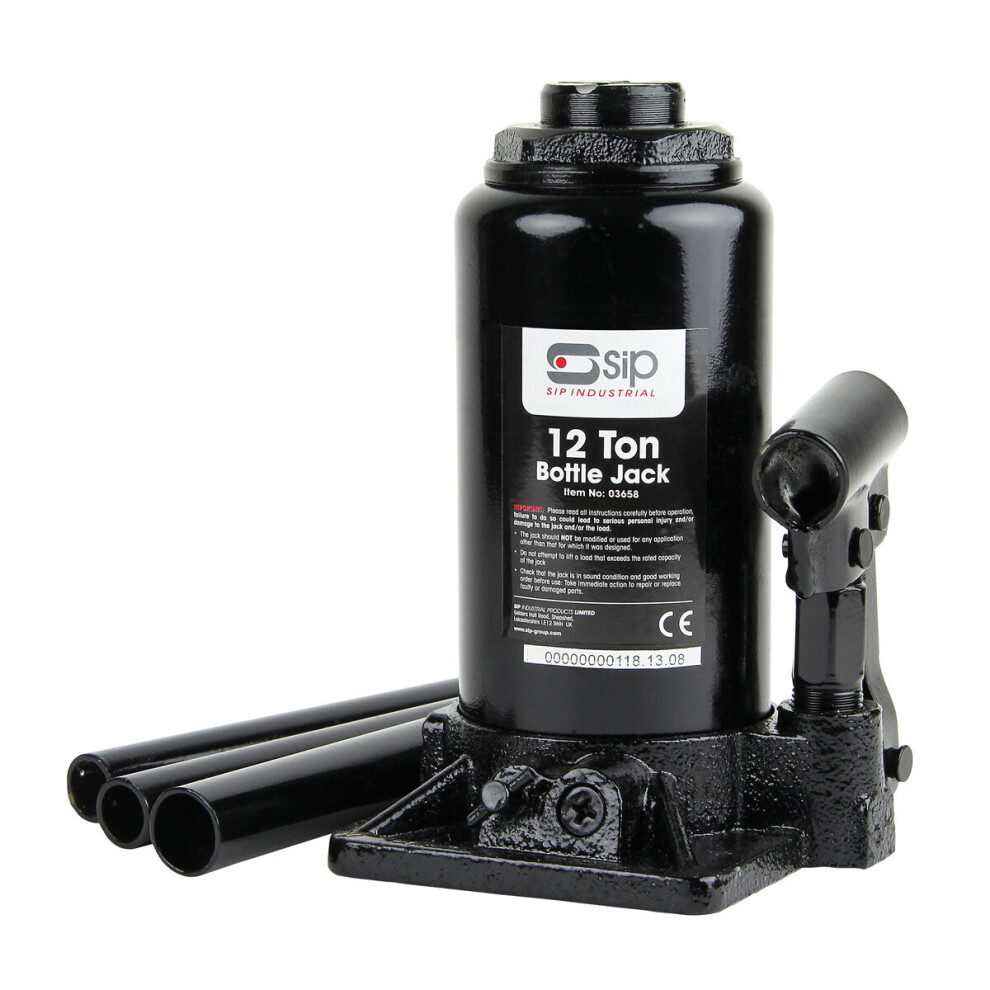 The Sip Portable 12 Ton Bottle Jack 5012713036585