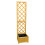 Selections Wooden Garden Planter with Trellis 1