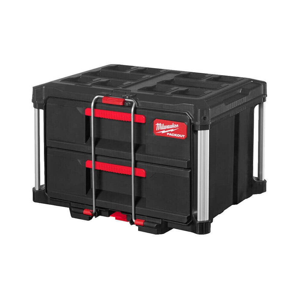 Milwaukee Packout 2 Drawer Tool Box Modular Storage System - 4932472129