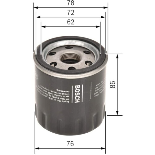 Bosch Bosch P7188 - Oil Filter Car 1