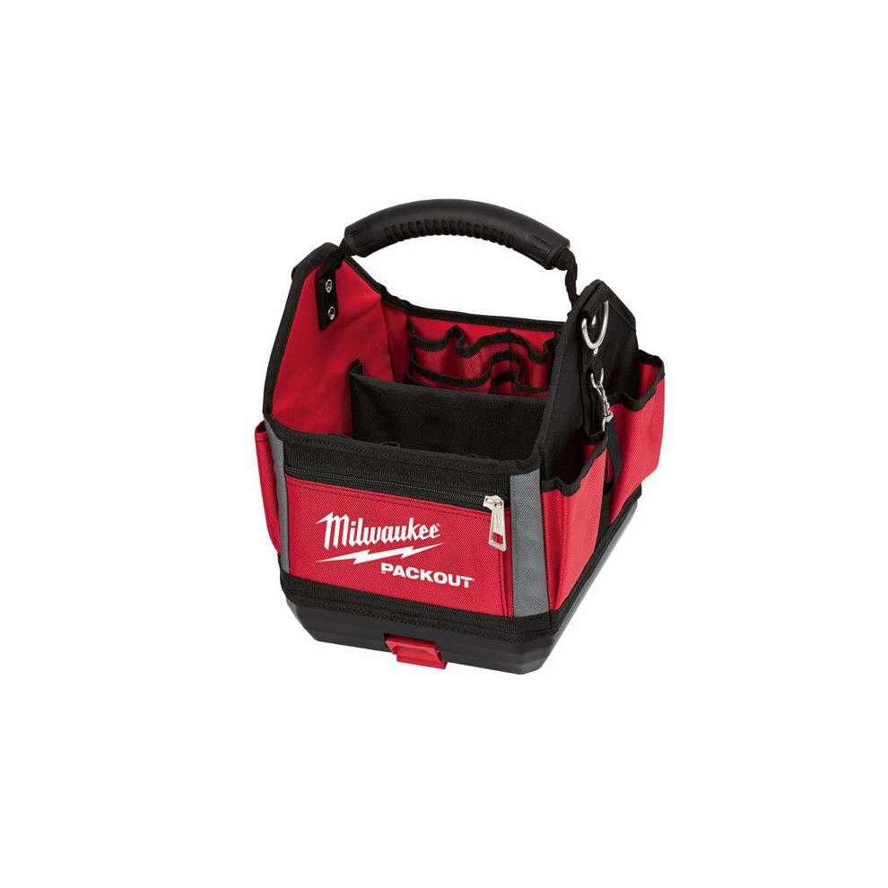 Milwaukee 4932464084 Packout 25cm Tote Open Tool Bag Durable Storage Accessory