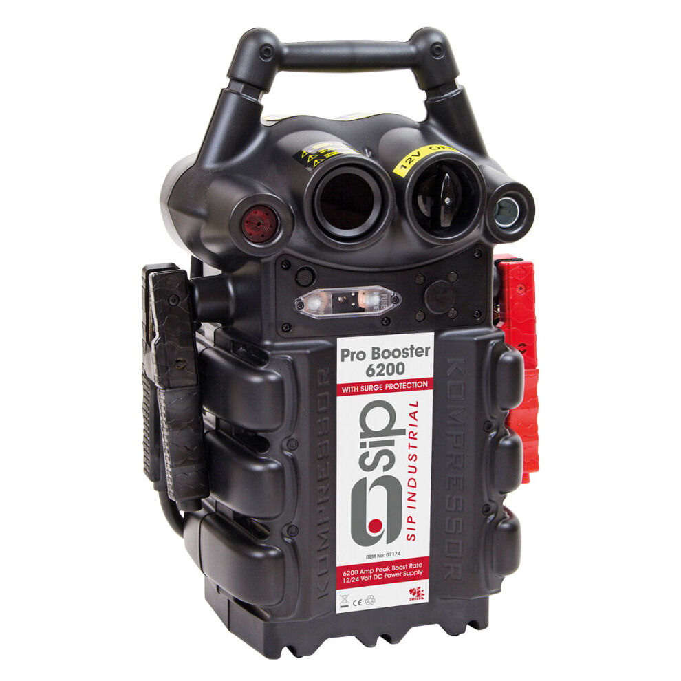 The Sip 12V / 24V Portable Jump Starter 12V/24V Pro Booster 6200 5012713071746