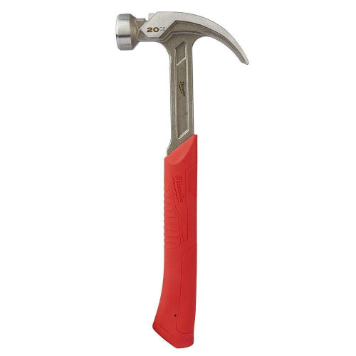 Milwaukee Milwaukee 20oz 14'' Curved Claw Hammer Anti-Vibration Handle -1pc