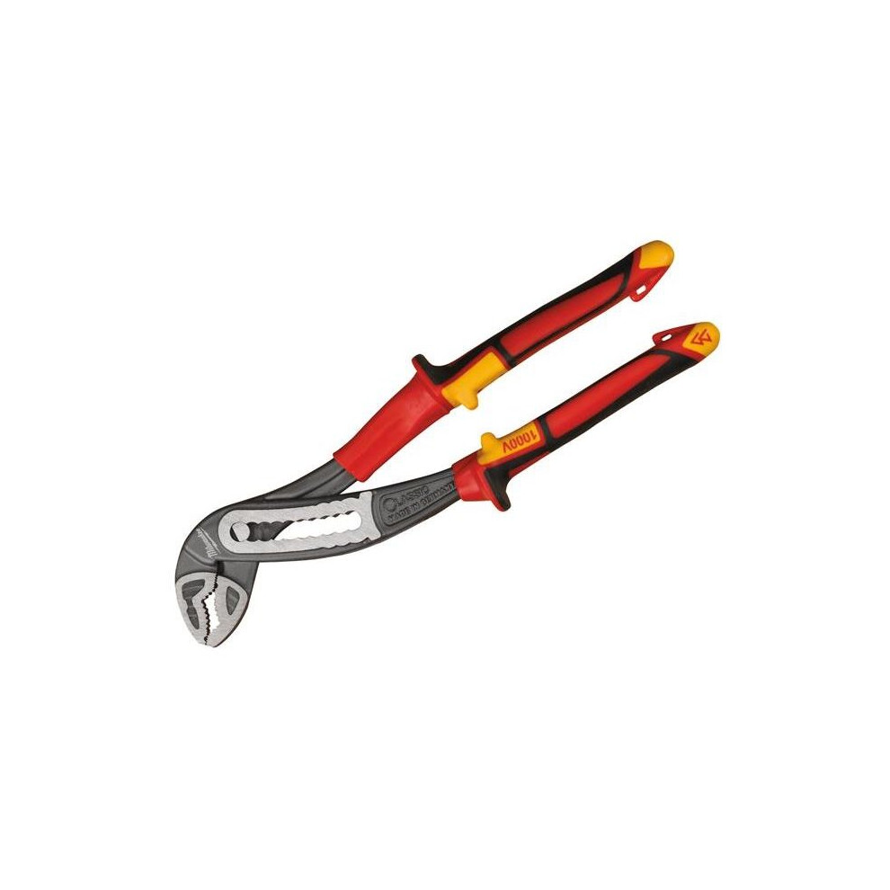 Milwaukee 4932464574 VDE Water Pump Plier 240mm Plumbing Clamp Wrench Grips