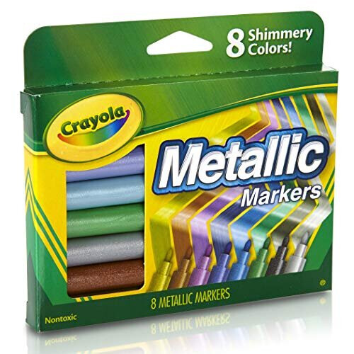 Crayola Crayola Metallic Markers, 8 Count 1