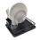 simplywire - Compact Black Dish Drainer/Plate Drying Rack with Drip Tray - Small 1